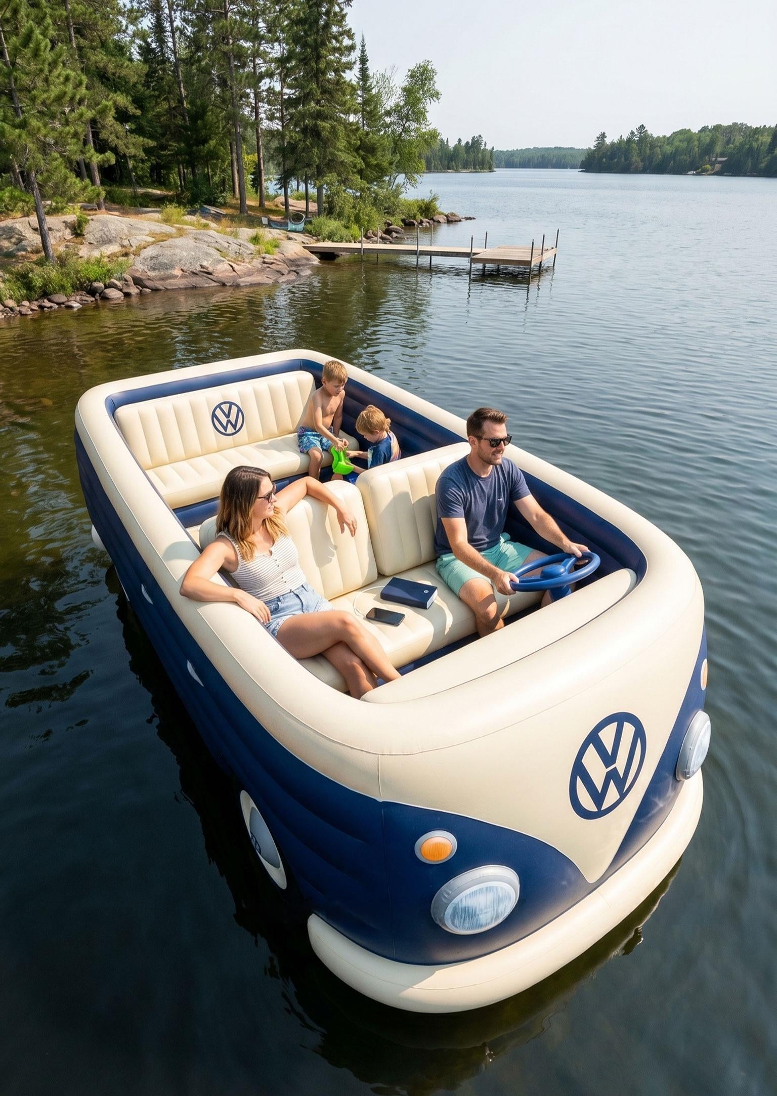 Inflatable Bus Boats