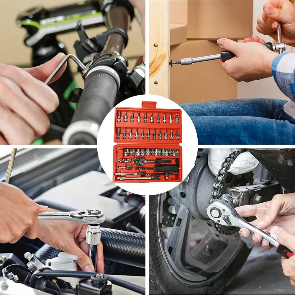 7 Reasons Why This 46-Piece Chrome Socket Set Is Replacing Expensive Tool Truck Kits… According to Master Mechanics