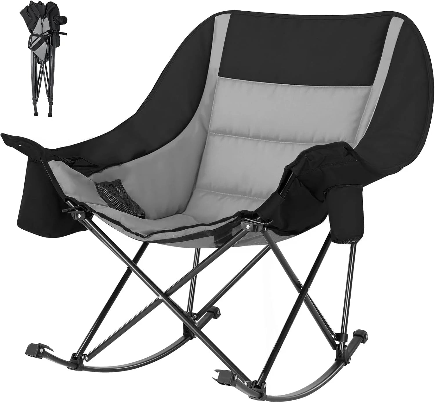 Portable Rocking Camp Chair