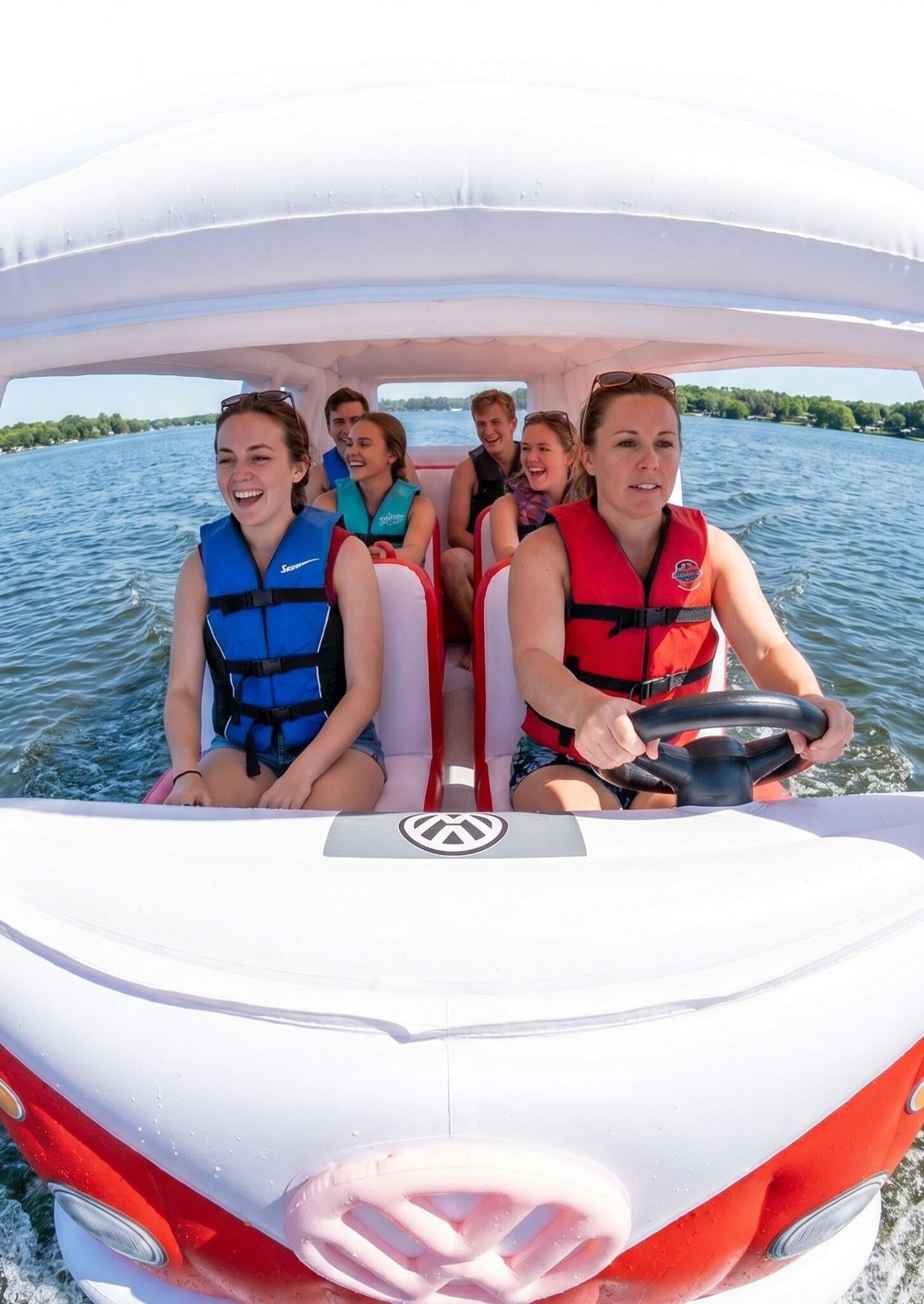 Inflatable Bus Boats