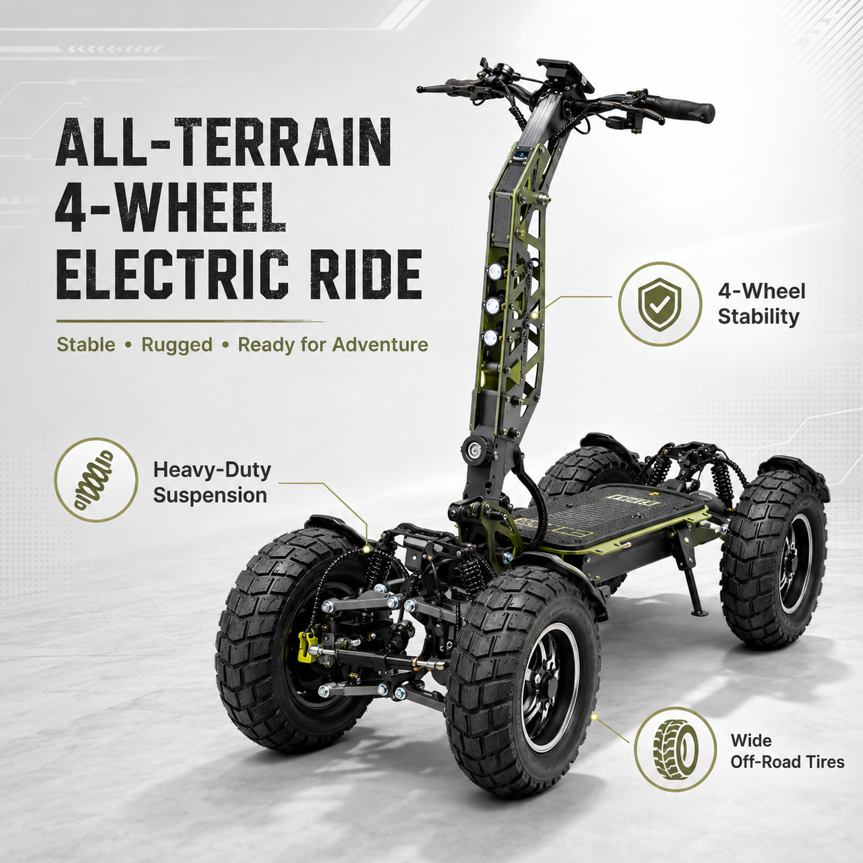 ALL-TERRAIN4-WHEELELECTRIC RIDE