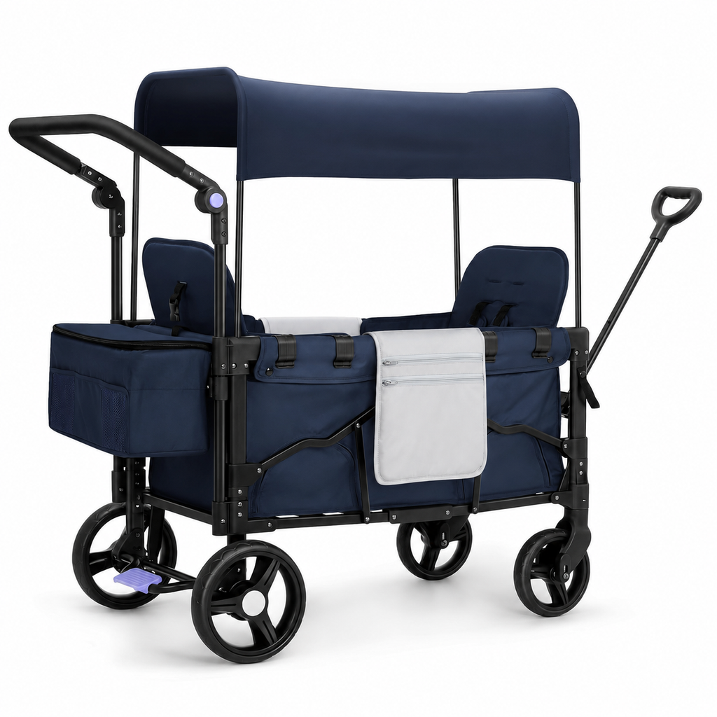Stroller Wagon for Kids – 2-Seater All-Terrain Baby Wagon