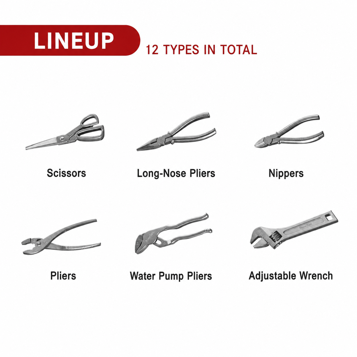 Micro Tool Set (12 types）