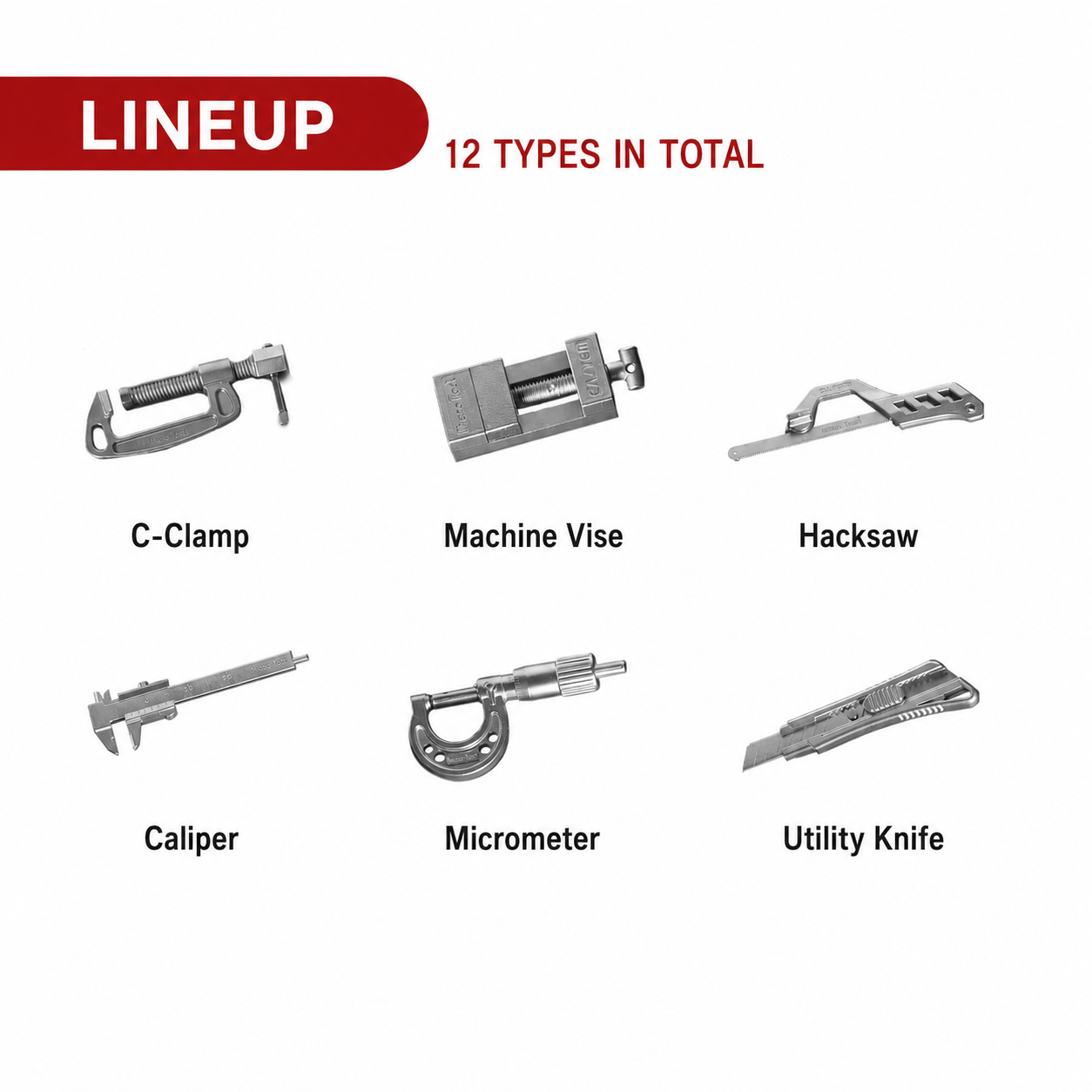 Micro Tool Set (12 types）