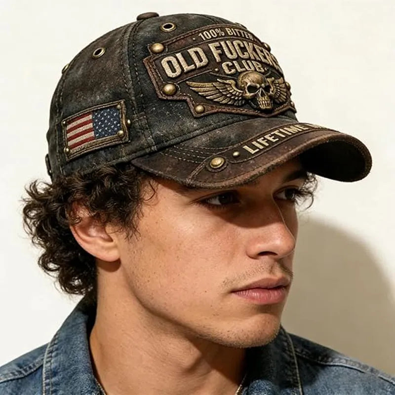 🖤2026 New Year · 30% OFF🖤Old Fuckers Club Vintage Embroidered Cap