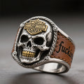 Handmade Silver Skull Ring