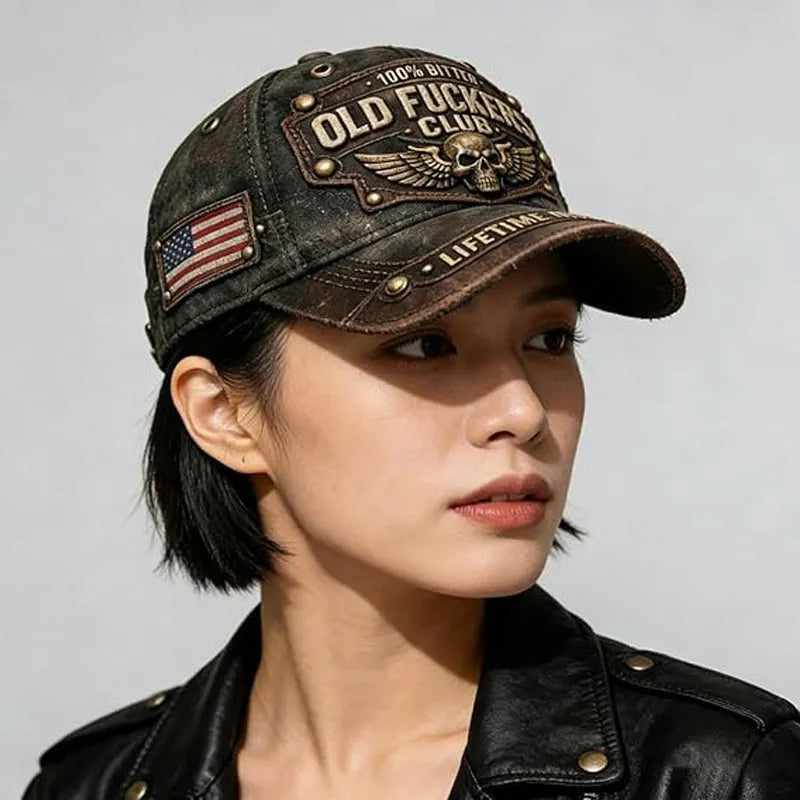 🖤2026 New Year · 30% OFF🖤Old Fuckers Club Vintage Embroidered Cap